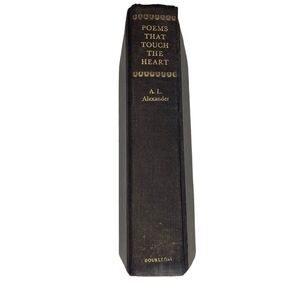 Poems That Touch The Heart By A L Alexander Hardcover Book 1956